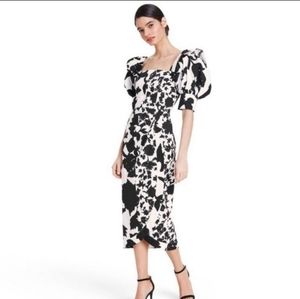 Christopher John Rogers Limited edition for Target puff sleeve dress size 6